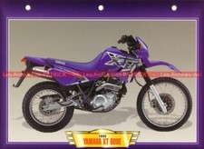 YAMAHA XT 600 E XT600 XTE 1999 (1996-2003) : Fiche Moto #000177