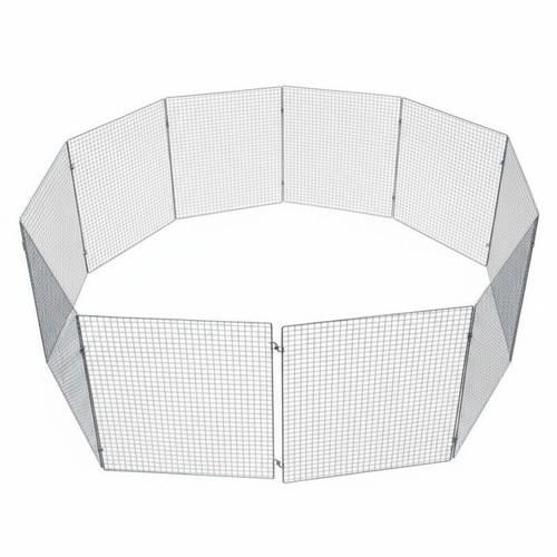 Enclos grillagé pliable - enclos,
