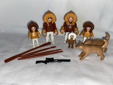 Playmobil Famille Esquimaux Chiens Accessoires Du 3465 Vintage Igloo Polaire