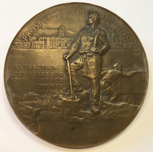 Médaille bronze compagnie des - compagnie,