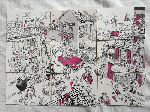 Cartes postales puzzle conrad - puzzle,