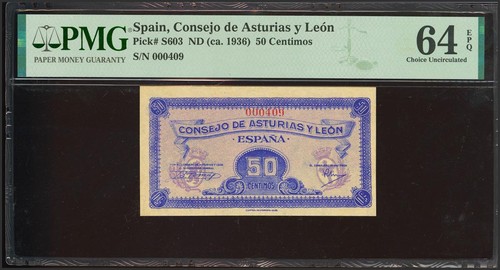 Centimes 1937 asturies et - 50,