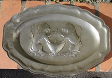 Ancien plat etain - ancien, xviii