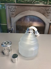 Lampe Berger , modèle , Ondine satinée blanche , mèche neuve.