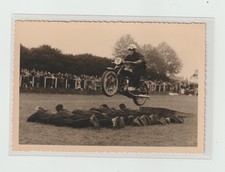 Carte photo . Cascade à moto  CPA  547