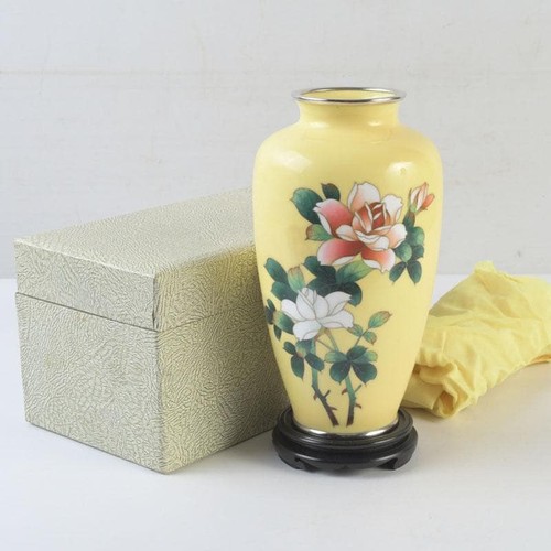 Ancien vase japonais fleurs - ancien,