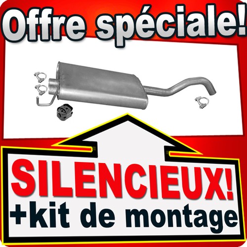 Silencieux intermédiaire pour - silencieux,