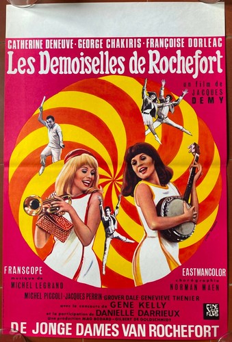Affiche belge les - affiche, demoiselles