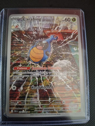 Carte pokémon carabing - carte,