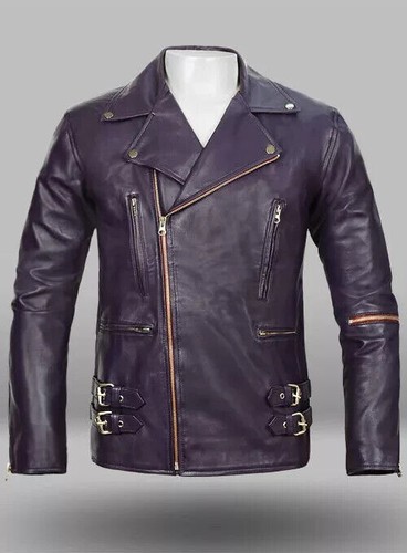 Blouson motard homme - , vintage