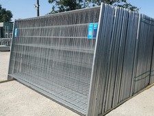 Clôture mobile 200 lfm clôture de chantier sécurité de chantier clôtures