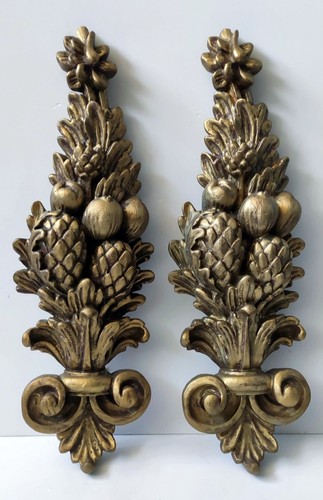 Bois sculpte dore - dore, decoration