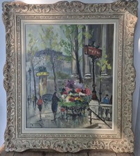 Antoine BLANCHARD (1910-1988) - Vue De Paris - Cadre Montparnasse