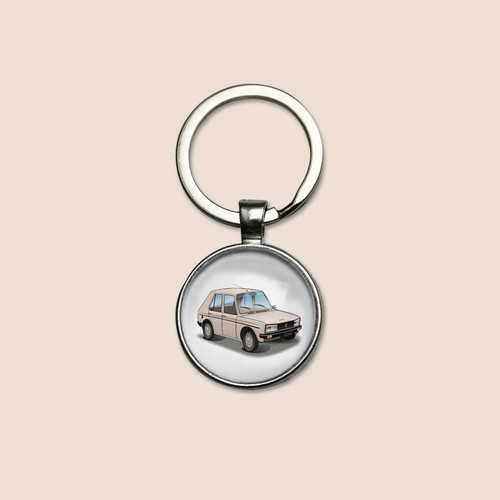 Porte clés peugeot 104 - porte-clés,