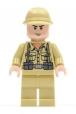Figurine / Minifigure Lego Indiana Jones - German Soldier 2 (iaj005) Set 7622