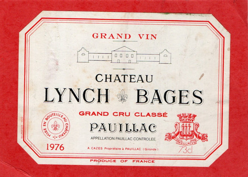 Pauillac gcc etiquette chateau - pauillac,