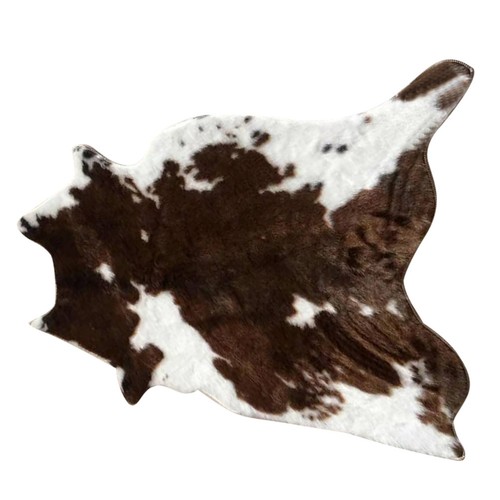 Tapis peau vache pour la - en, de