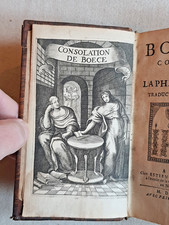 CONSOLATION DE BOECE CONSOLE