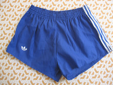 Short Adidas Vintage Bleu coton et polyester Ventex Homme 80'S Retro - 46 / L