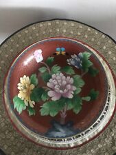 CLOISONNE COUPE BOL VASE POT