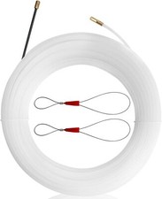 Tire Fils Electrique 1 Rouleau Enfileur de Fil Électrique 20m Câble en Nylon ...