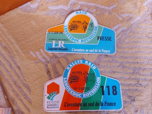 Plaques rallye raid - plaques,