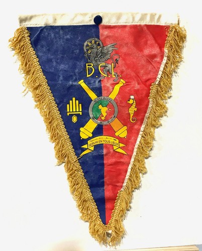 Ancien fanion militaire bcl - militaire,