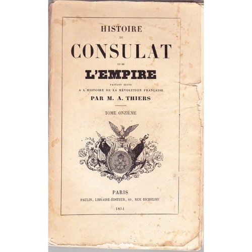 Histoire consulat de - histoire, du
