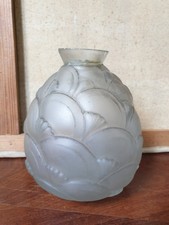 Petit Vase ancien Espaivet forme boule époque Art Deco