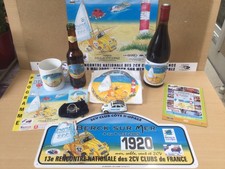 MINIATURE 2CV 1/43 NOREV et souvenirs de la rencontre nationale 2CV : BERCK 2005