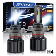 BEVINSEE 2x H4 LED Phare