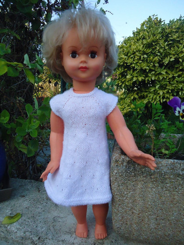 Poupee blonde aux - aux, yeux