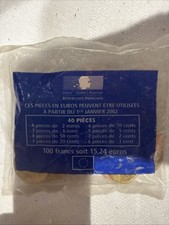 STARTER KIT FRANCE de 40 pièces "Euros France" édit. 2002 en sachet d'origine