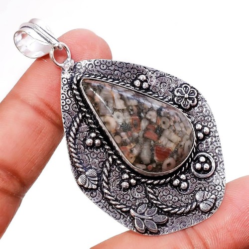 Pendentif pierre précieuse