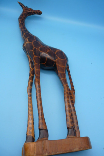 Girafe bois peint ref - en,