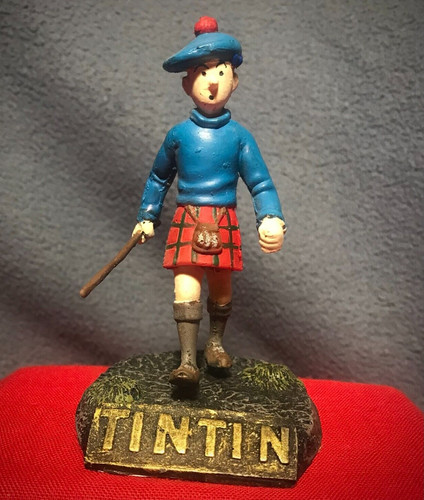 Tintin hand painted - hand-painted, resin