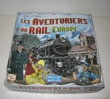 LES AVENTURIERS DU RAIL EUROPE DAYS of WONDER 7222,2005 TICKET TO RIDE FR TRAINS