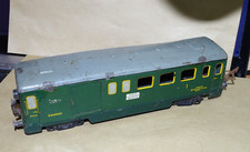 HORNBY MECCANO ECHELLE O WAGON bagages mixte VOYAGEURS manque les roues