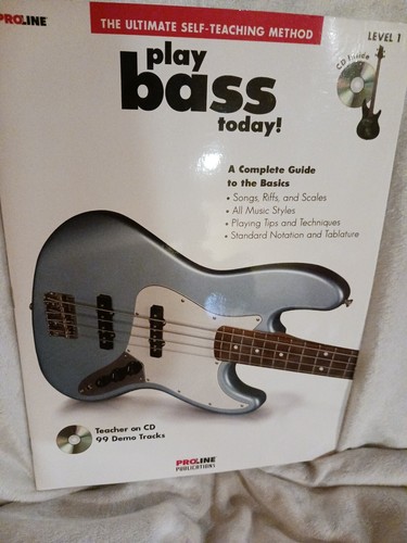 Proline play bass today book - play, today!