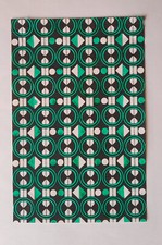 Projet décoration Tissu XXème siècle original  (dessin au feutre ?)