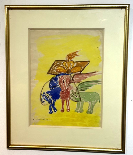 Isaac mintchine aquarelle - isaac,