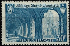 FRANCE 1951 ABBAYE SAINT WANDRILLE  YT  n° 888 Neuf ★★ luxe / MNH (A)