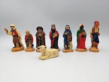 lot 8 anciens santons