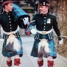 Kilt The Royal Régiment of Scotland tartan, Tour de Haches Dispo:34-36-37.