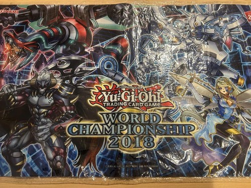 2018 playmat world - yu-gi-oh!,