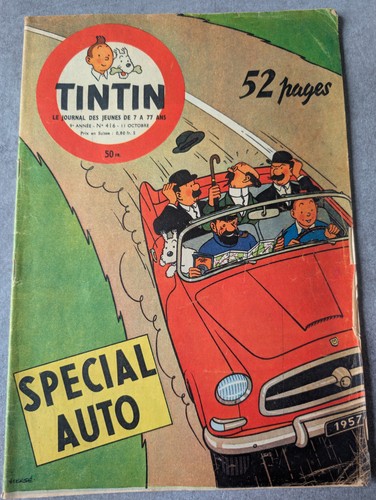 Journal tintin france 416 - tintin,