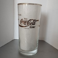 Coca Cola Rare Verre Ecriture