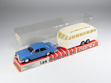 NOREV - 99 - Mercedes 250 SE Caravane Hénon - Bleu foncé - En boite