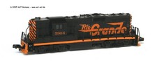 Atlas N 48375 - EMD GP7 Denver & Rio Grande Western #5904; AGA NEUF, Sans OVP