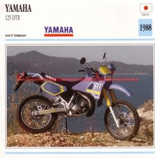 YAMAHA 125 DTR DTR125 1988 